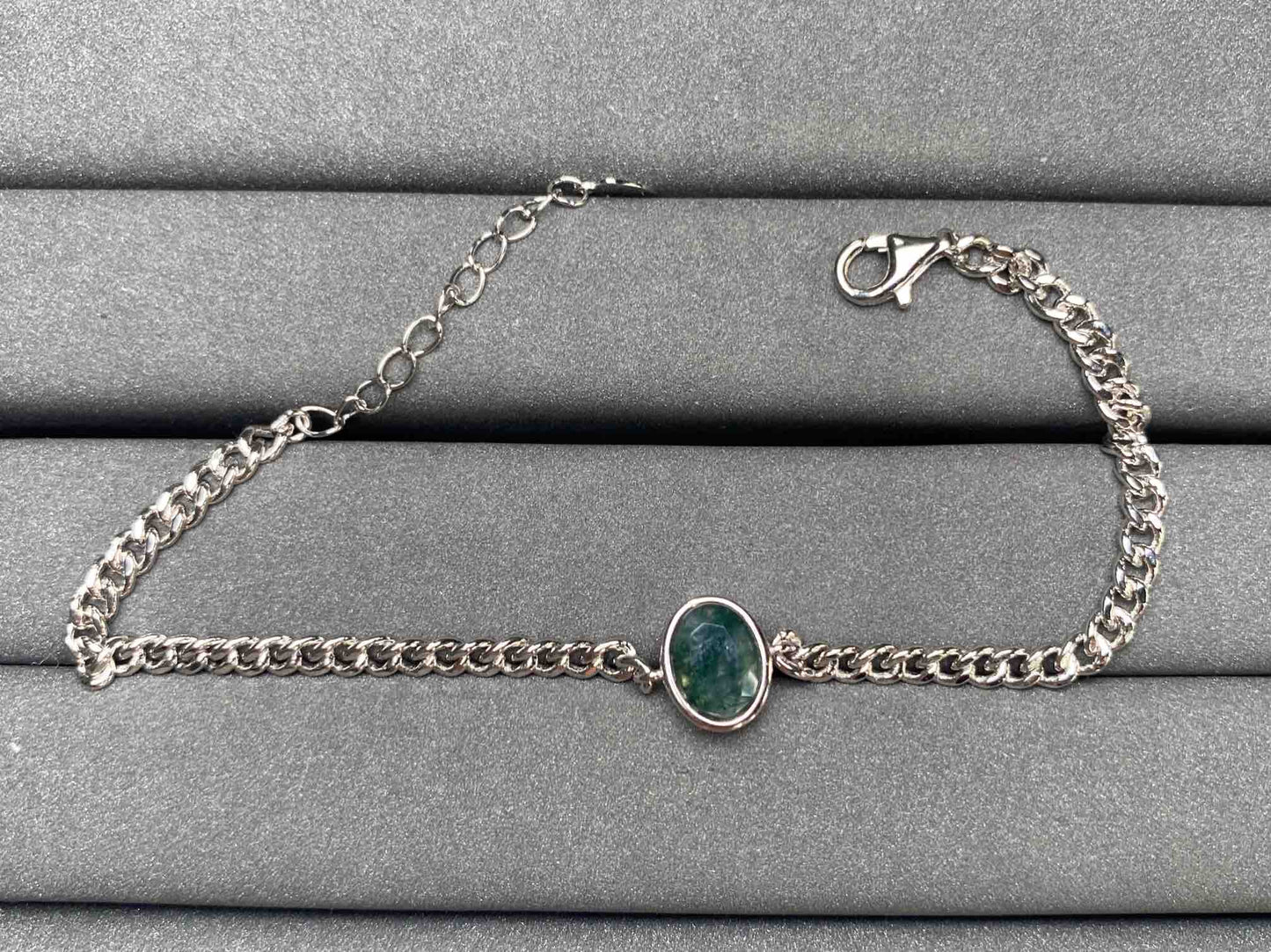 A3770 Moss Agate Bracelet