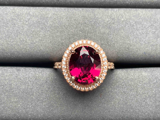 A3858 Garnet Ring
