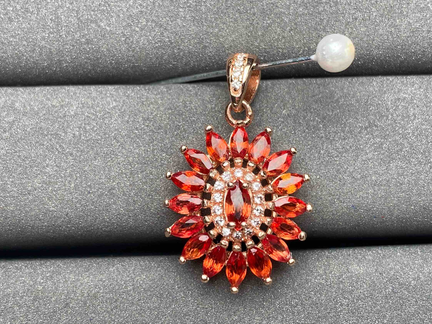 A3866 Yellow Sapphire Pendant