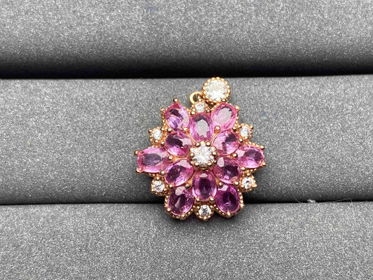A388 Pink Sapphire Pendant