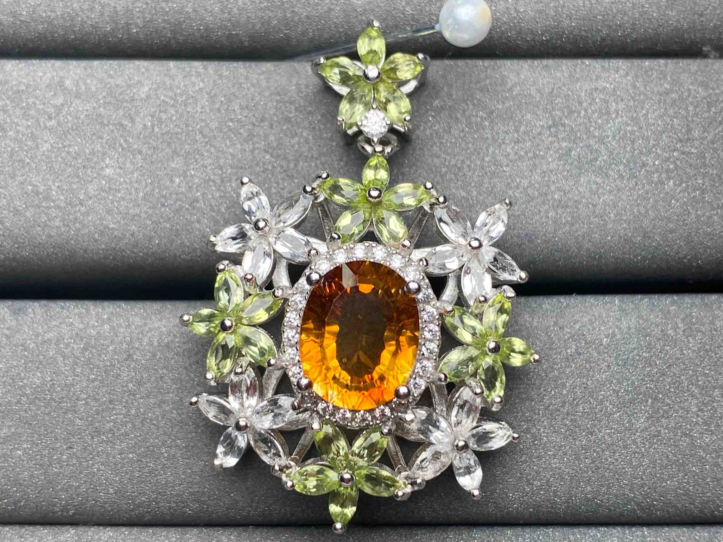 A3925 Citrine Pendant