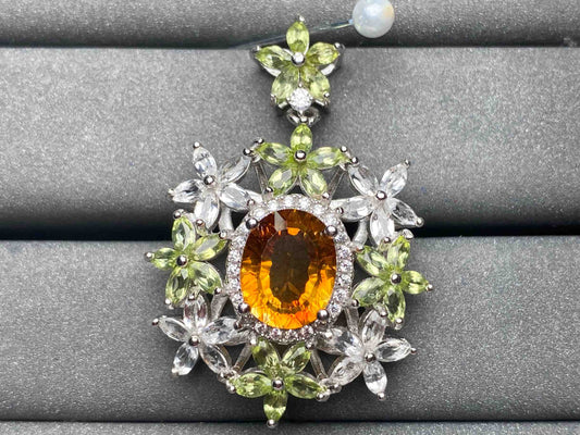 A3925 Citrine Pendant