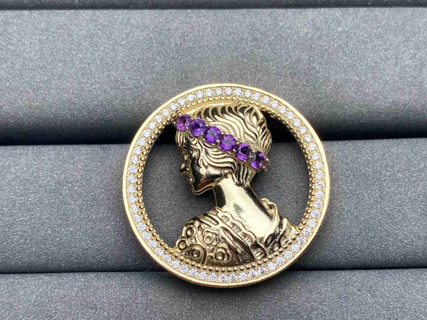 A3978 Amethyst Pendant