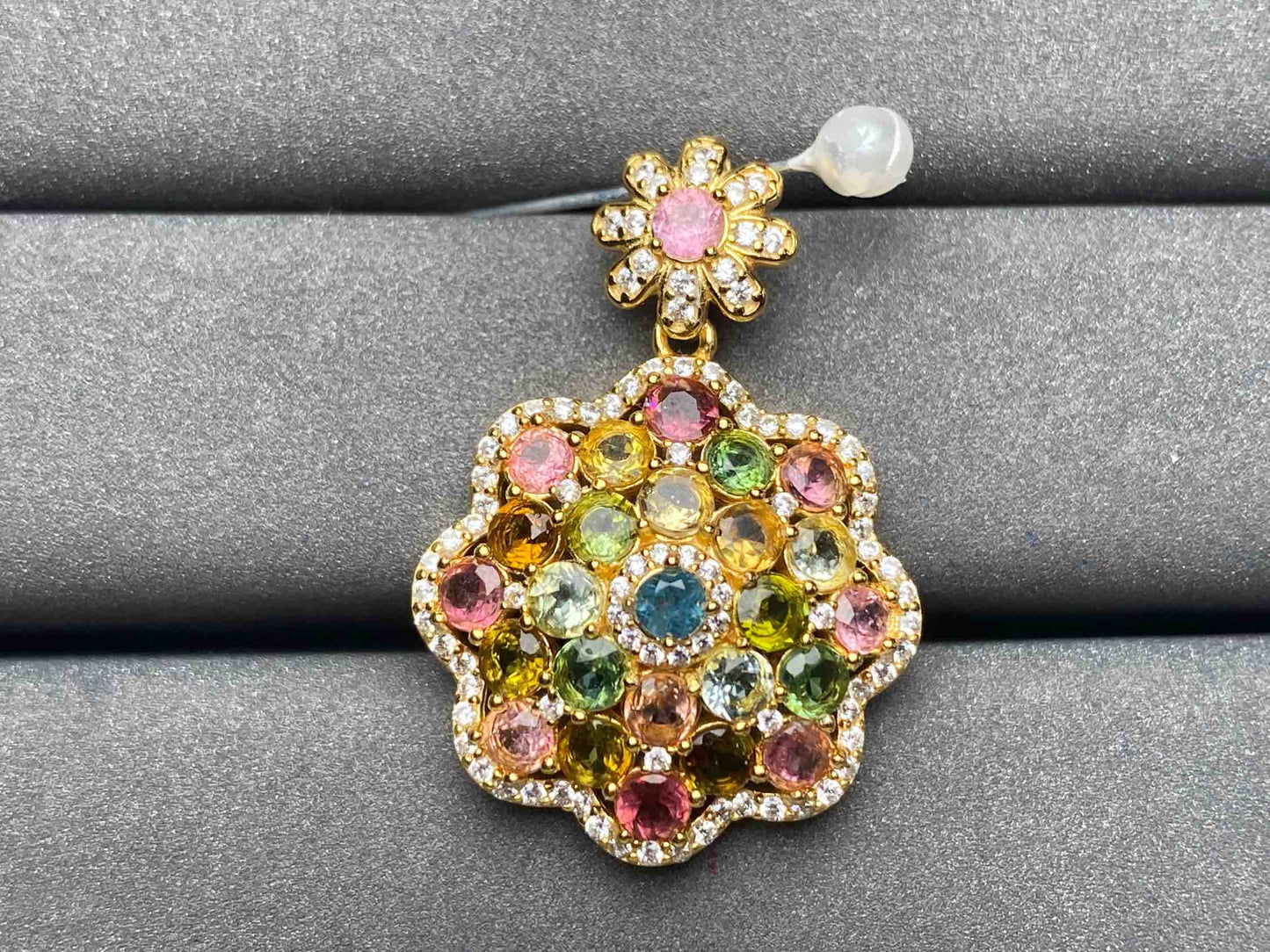 A3989 Tourmaline Pendant