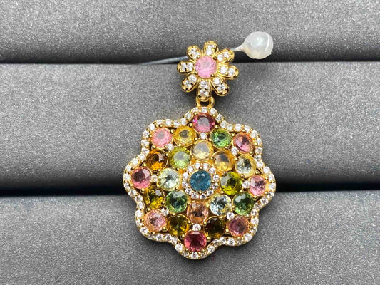 A3989 Tourmaline Pendant