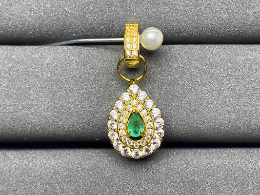A4 Emerald Pendant