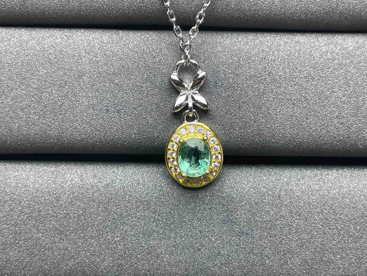 A416 Emerald Necklace