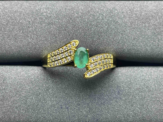 A445 Emerald Ring