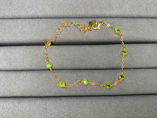A4506 Diopside Bracelet