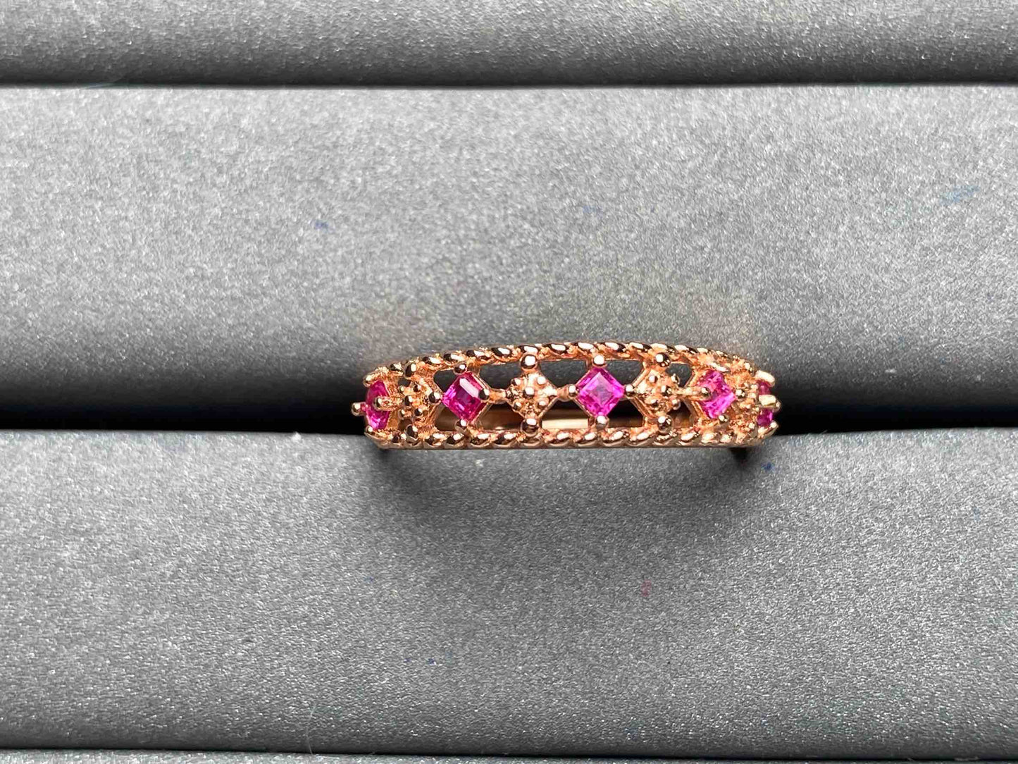 A4516 Pink Ruby Ring