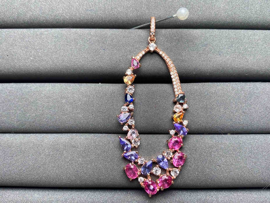 A4517 Pink Ruby Pendant