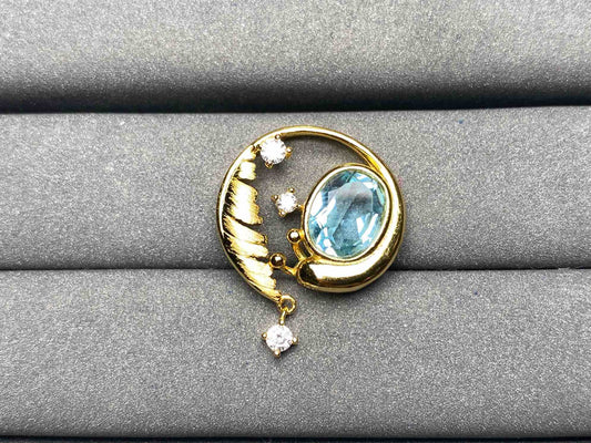 A4573 Topaz Pendant