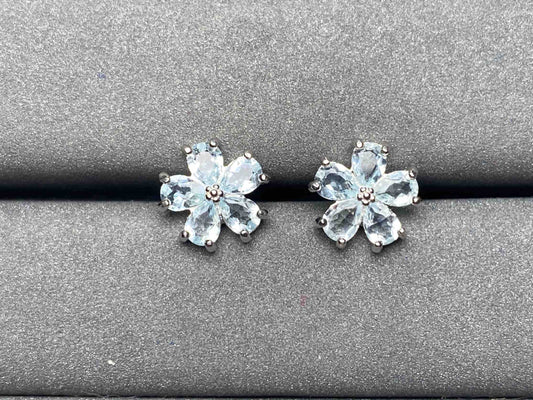 A4579 Aquamarine Earrings
