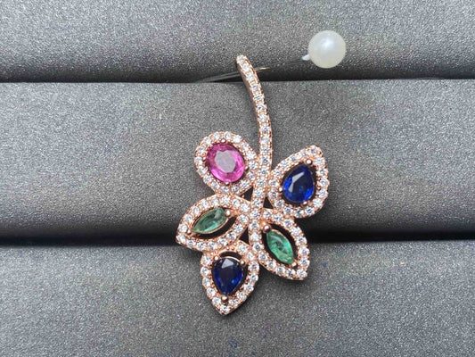 A4618 Blue Sapphire Pendant