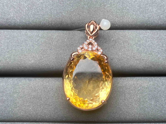 A4625 Citrine Pendant