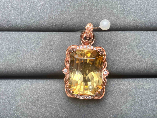 A4627 Citrine Pendant