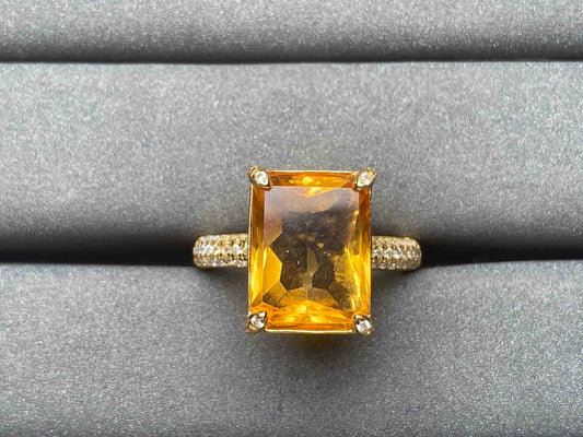 A4629 Citrine Ring