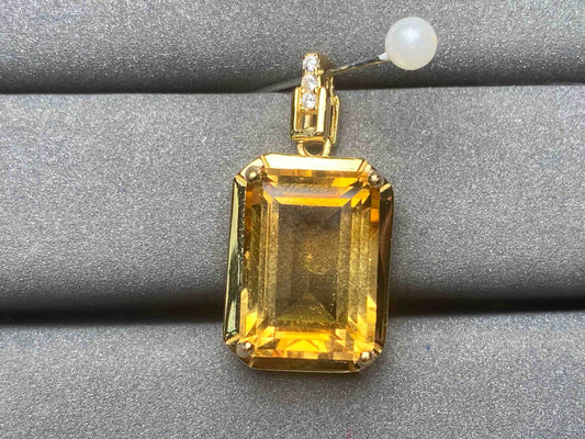 A4634 Citrine Pendant