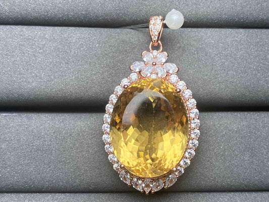A4636 Citrine Pendant
