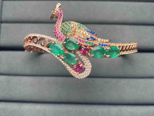 A4732 Emerald Bangle
