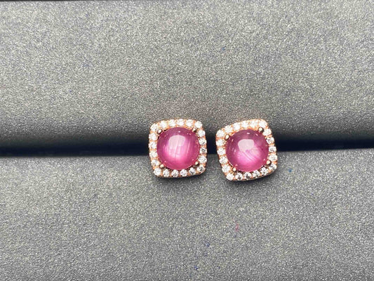 A4822 Ruby Earrings