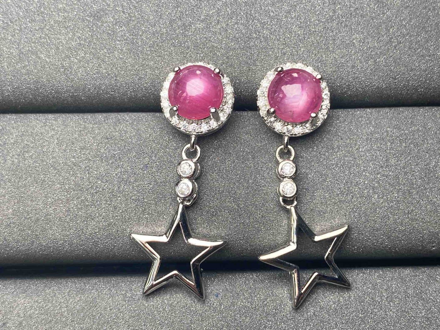 A4828 Ruby Earrings