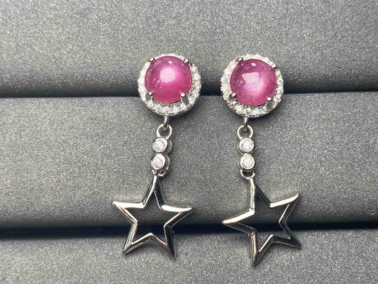 A4828 Ruby Earrings