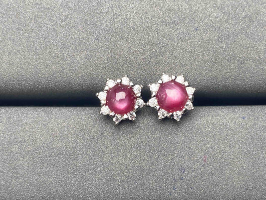 A4831 Ruby Earrings