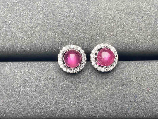 A4833 Ruby Earrings