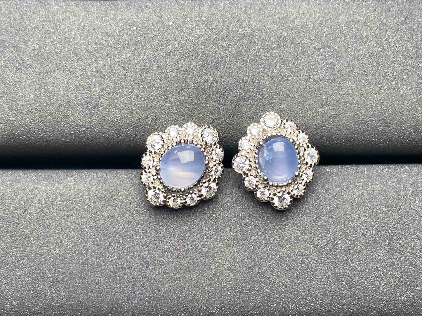 A4974 Star sapphire Earrings