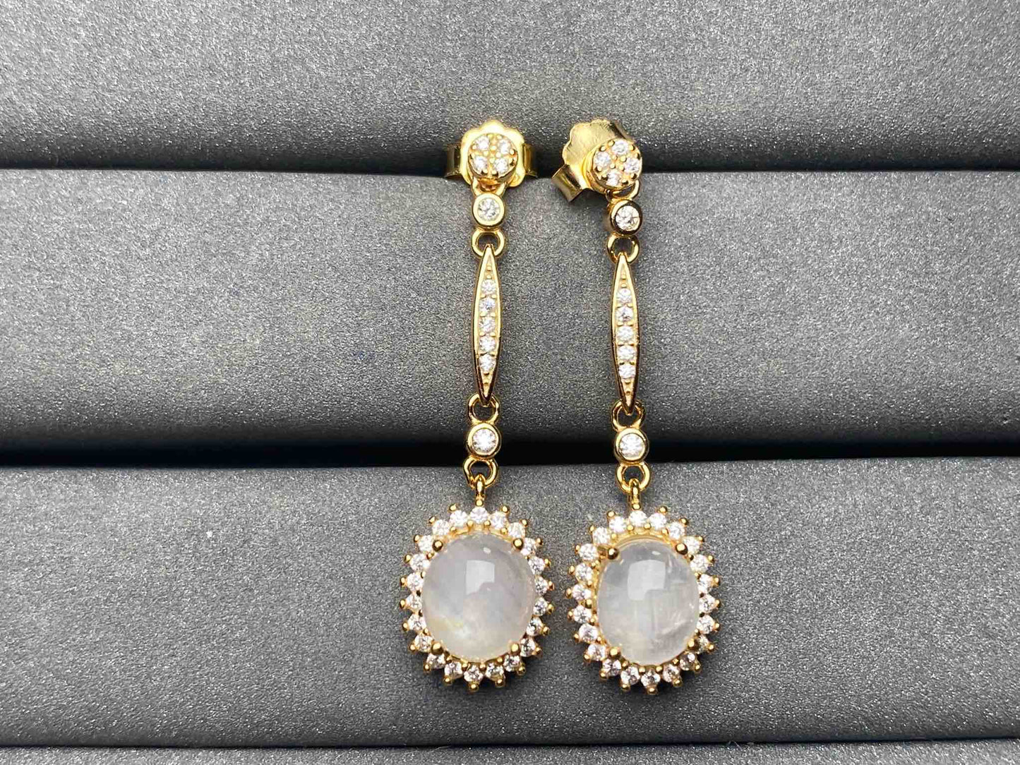 A4989 Star sapphire Earrings