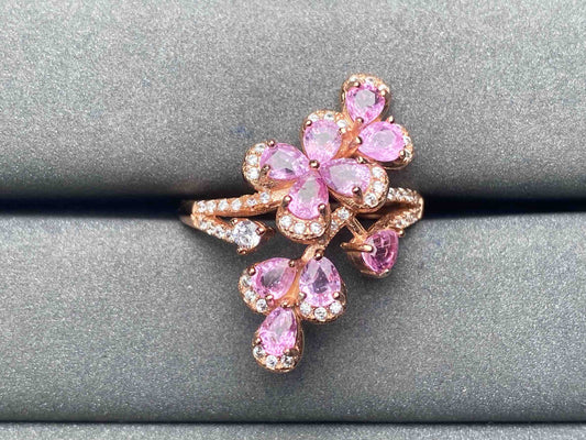 A5127 Pink Sapphire Ring