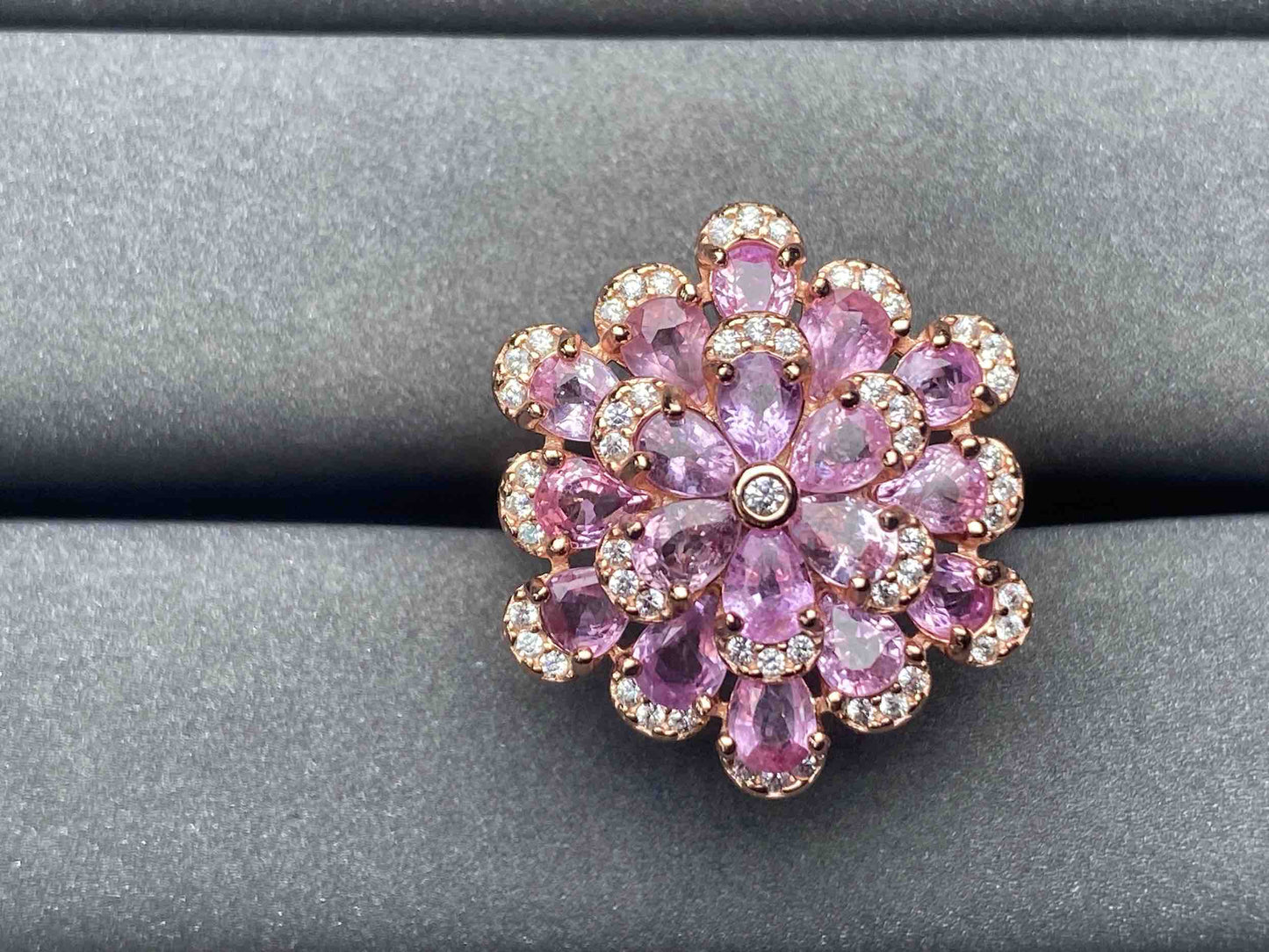 A5128 Pink Sapphire Ring