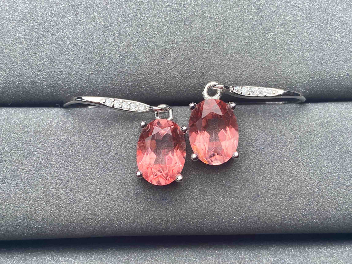 A5237 Lotus topaz Earrings