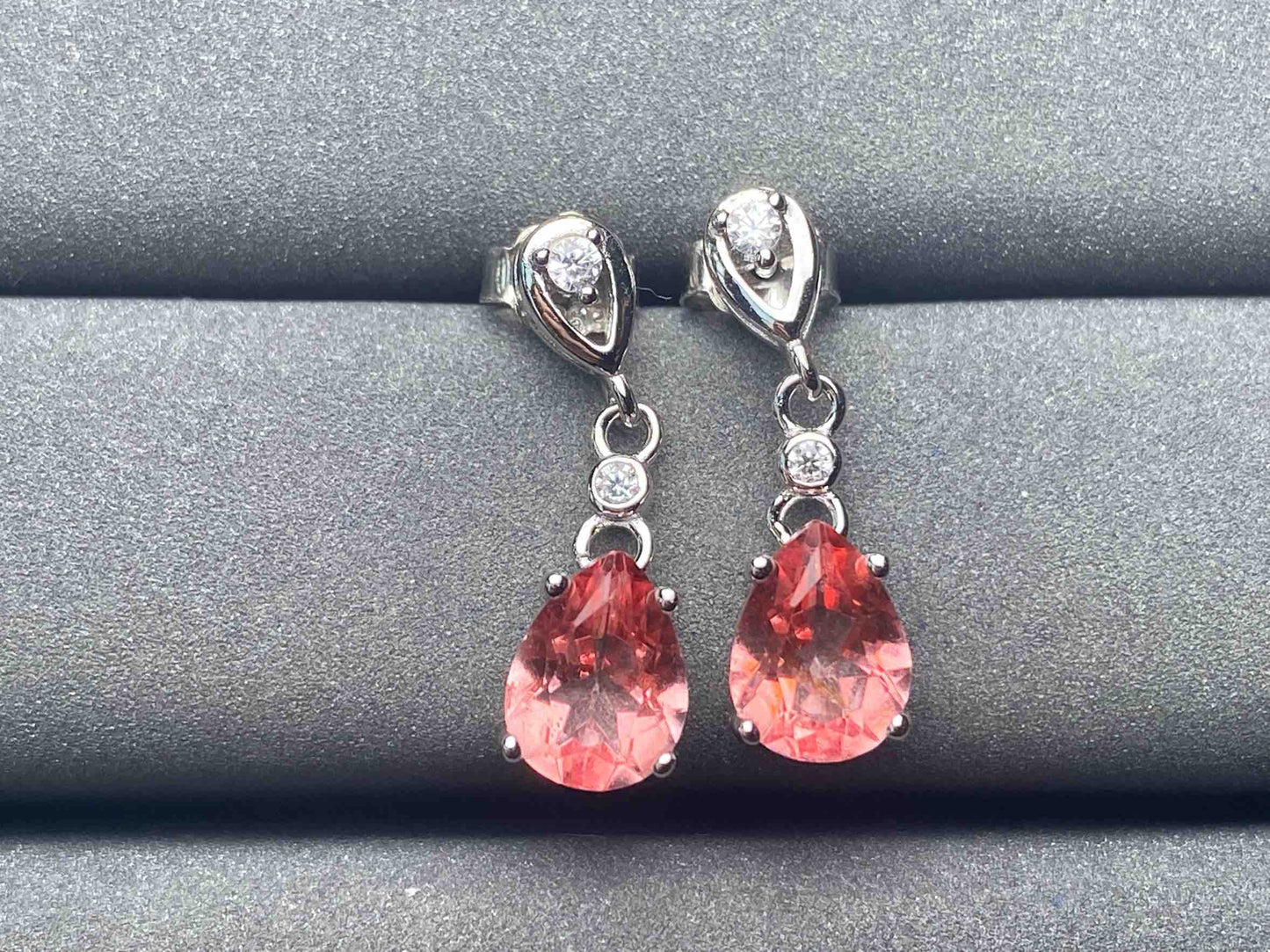 A5240 Lotus topaz Earrings
