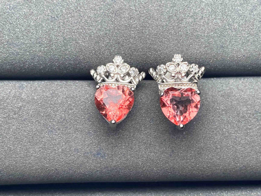 A5271 Lotus topaz Earrings