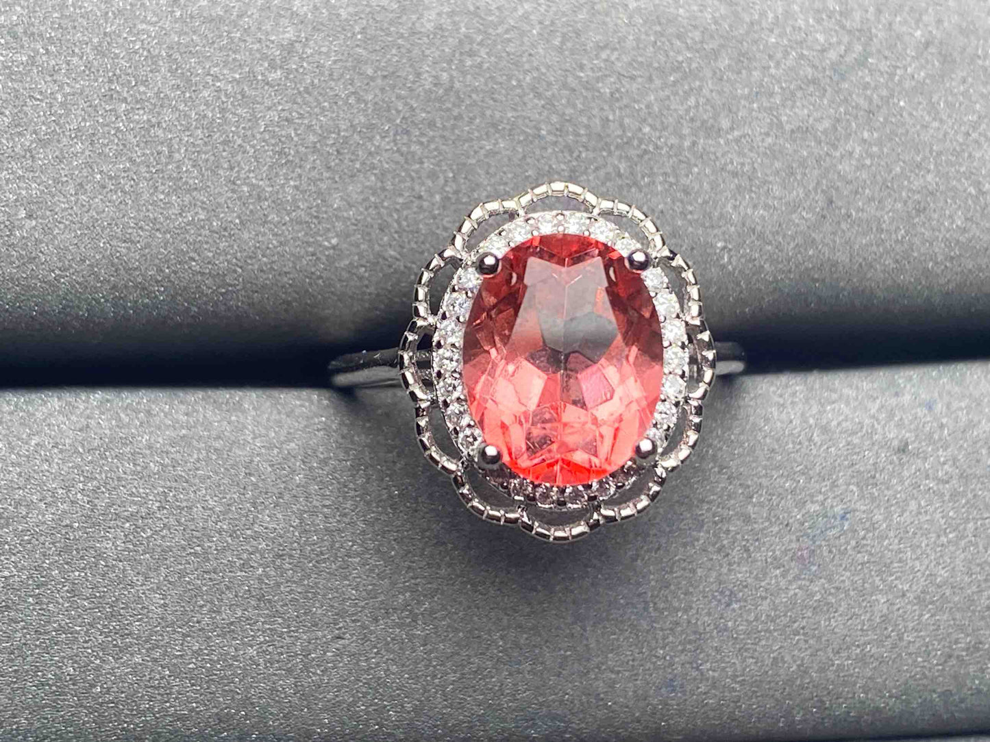 A5293 Lotus topaz Ring