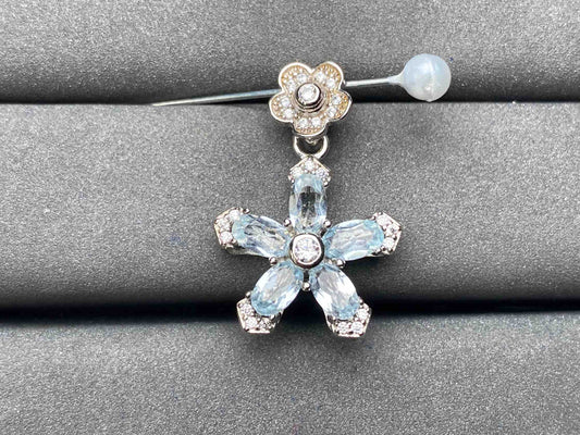 A5373 Aquamarine Pendant