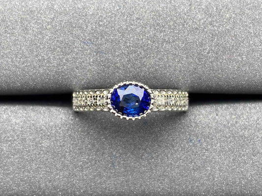A544 Blue Sapphire Ring