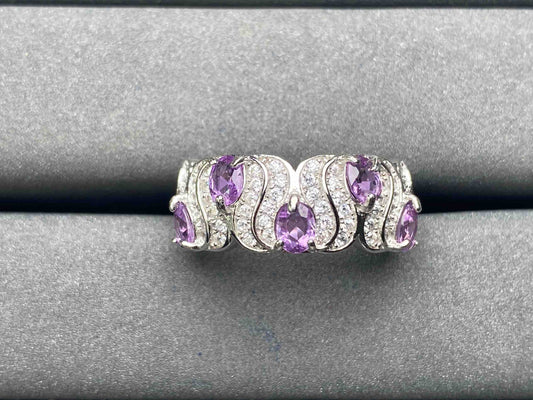 A5442 Purple Sapphire Ring