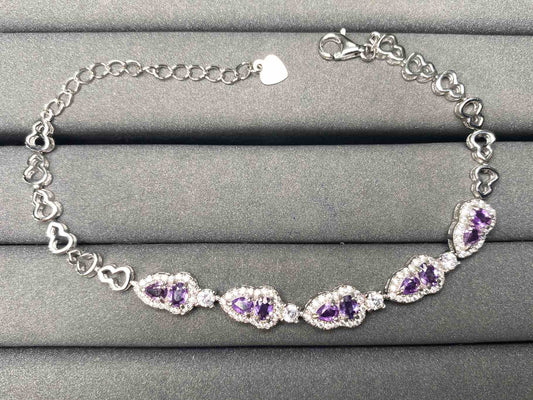A5449 Purple Sapphire Bracelet