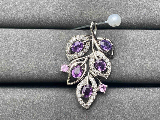 A5466 Purple Sapphire Pendant