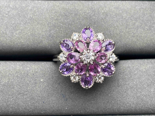 A5505 Teal Sapphire Ring