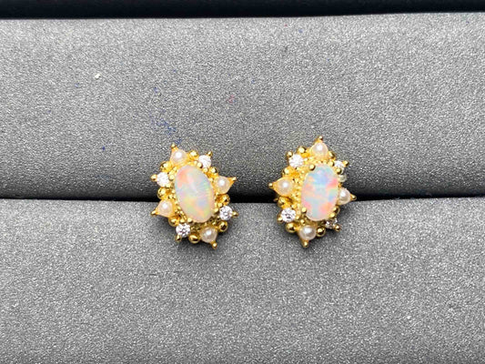 A5511 Opal Earrings
