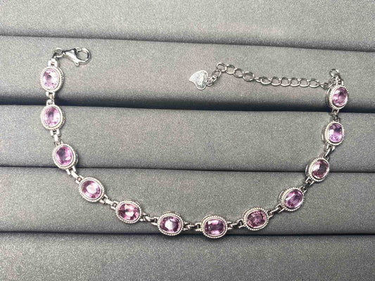 A5534 Pink Sapphire Bracelet