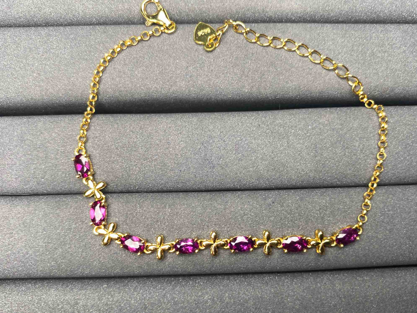 A5578 Garnet Bracelet