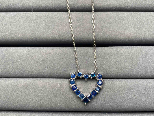 A5614 Blue Sapphire Necklace