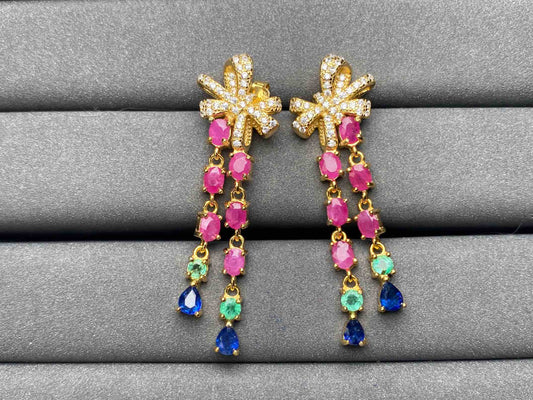 A5617 Ruby Earrings