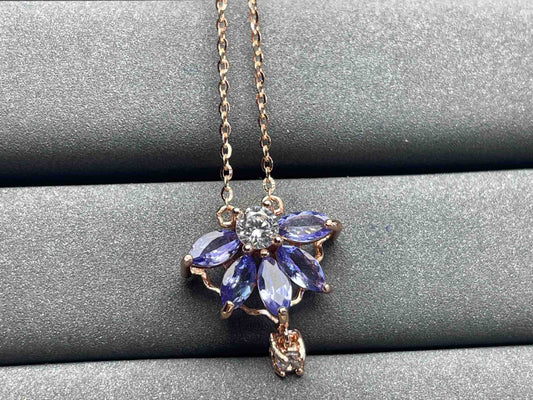 A568 Tanzanite Necklace