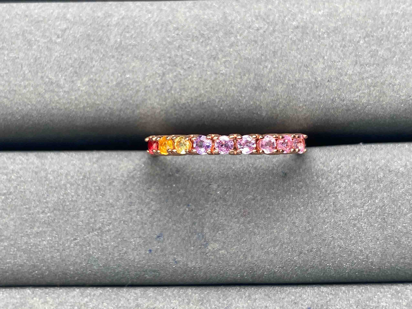 A5716 Colorful Sapphire Ring